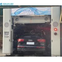 China 5 Brushes Automatic Rollover Car Wash Machine Blower Automatically Up Down For Car factory