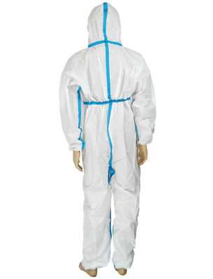 Quality OEM White Disposable Protective Coverall Water Resistant Type 4 5 6 for sale