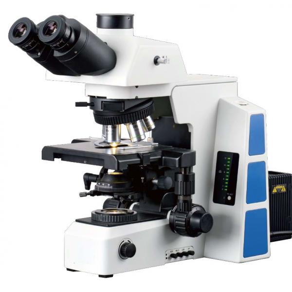 Quality Trinocular Medical Lab Biological Microscope Para Celular 180 X 155mm White for sale
