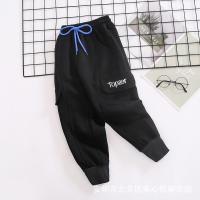Quality 110CM-170CM Drawstring Girls Solid Color Pants 260G for sale