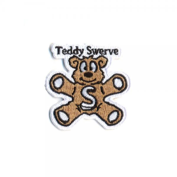 Quality Teddy Bear Iron On Embroidered Patches Polyester Material For DIY Bags for sale