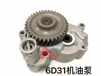 China High Level 6D31 Engine Oil Change Pump ME013203 With Standard Size factory