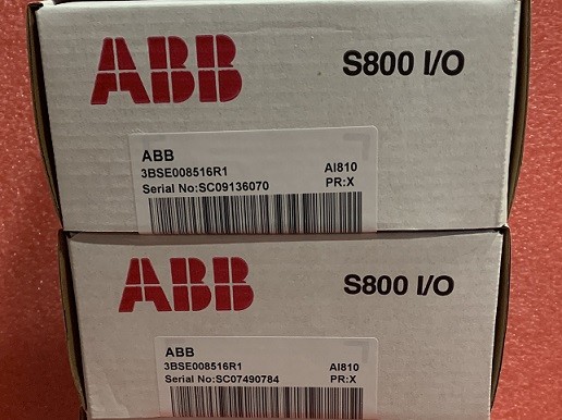 Quality ABB AI810 ANALOG INPUT MODULE 3BSE008516R1 8 CH ABB 800XA PLC for sale