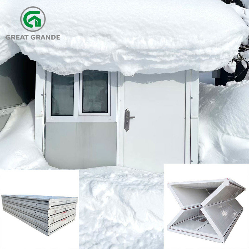 China Space Saving Solution Galvanized Vandal Proof Site Office Anti Wind factory