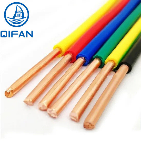 China Building Wire Cable Factory Sale! CE Certification H07V-K H07V-R Nya Nyaf BV RV Bvr PVC Insulation Copper Wire Earth factory