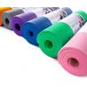 China 2016 Hot Sale Non Slip PVC Thick Yoga Mats With Carry Strap ,Available 10 Colors Choice,Eco-Friendly factory