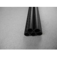 Quality Plain light carbon fiber tube , Moulded 3 k carbon fiber Rod circular for sale