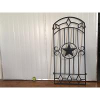 China Decorative Iron And Glass Doors For Entry Doors 15.5*39.37 / Custom Size factory