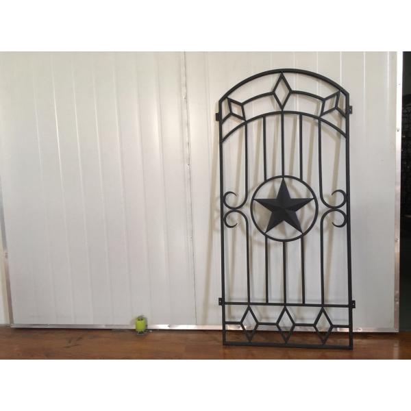 Quality Decorative Iron And Glass Doors For Entry Doors 15.5*39.37 / Custom Size for sale