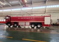 China Heavy Duty 25m Spray Range 18550L Water Tanker Fire Truck 8x4 Chassis Sinotruk factory