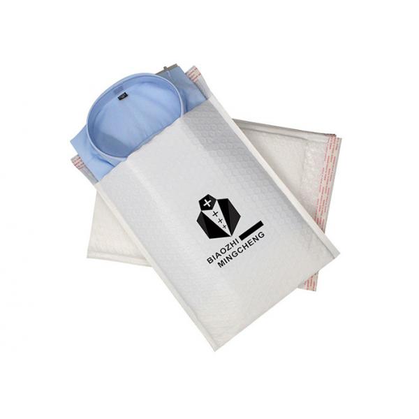 Quality Waterproof White Clothing Packaging Bags With Custom Print For Shipping for sale