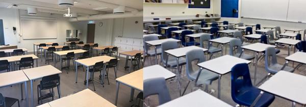 School Furniture Diamond Open Front  School Desks for Students & Teachers/