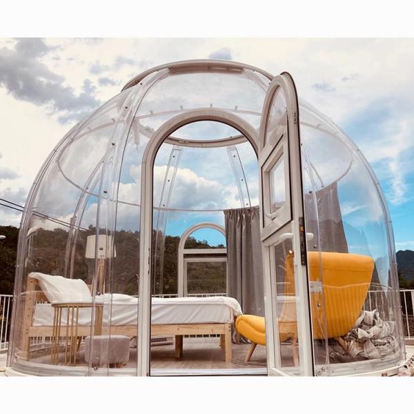 Quality Customized Outdoor Bubble Tents Sound Insulation For Dining Room for sale