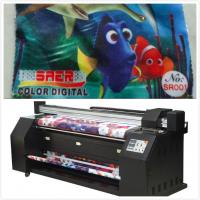 China 5.5KW Digital Fabric Printing Machine For Fabric Sublimation Outdoor Banner Printing factory