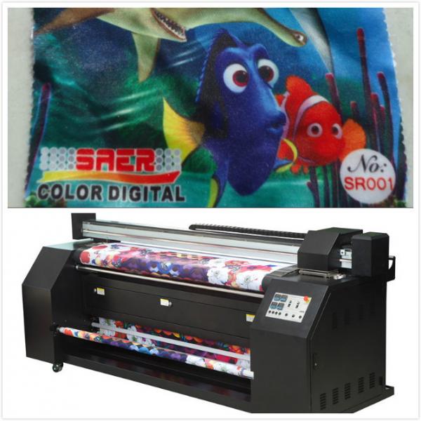 Quality 5.5KW Digital Fabric Printing Machine For Fabric Sublimation Outdoor Banner Printing for sale