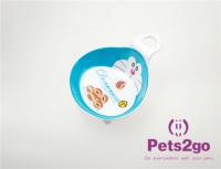 China Multi Color 110g Silicone Ceramic Dog Feeding Bowls factory