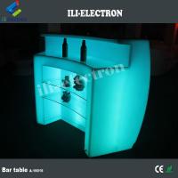 China PE Plastic led lighting furniture led portable bar factory
