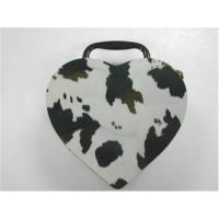 China Iron Heart Shaped Tin Box Storage Card Case Steel Electro Coated For Decoration factory