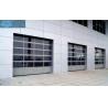 China Aluminum Alloy 4m Width 0.476mm Full View Garage Doors factory