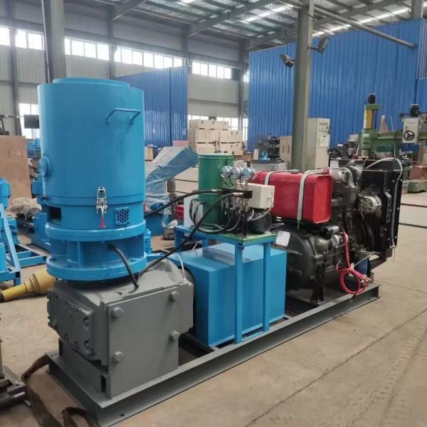 Quality 250~500kg/h roller rotate wood pellet mill biofuel straw sawdust pellet making for sale