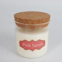 Quality 8oz Peppermint Eucalyptus Natural Wax Scented Candles With Cork Lid for sale