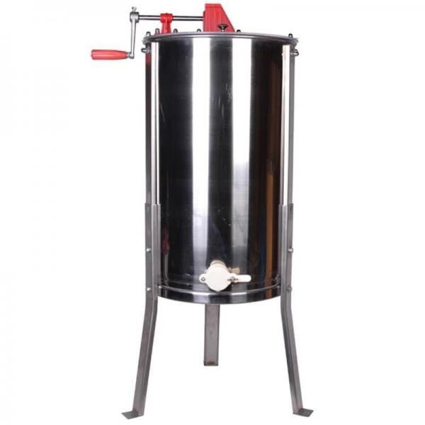 Quality Wholesale High Quality 4 Frame Manual Stainless Steel Honey Extractor For for sale