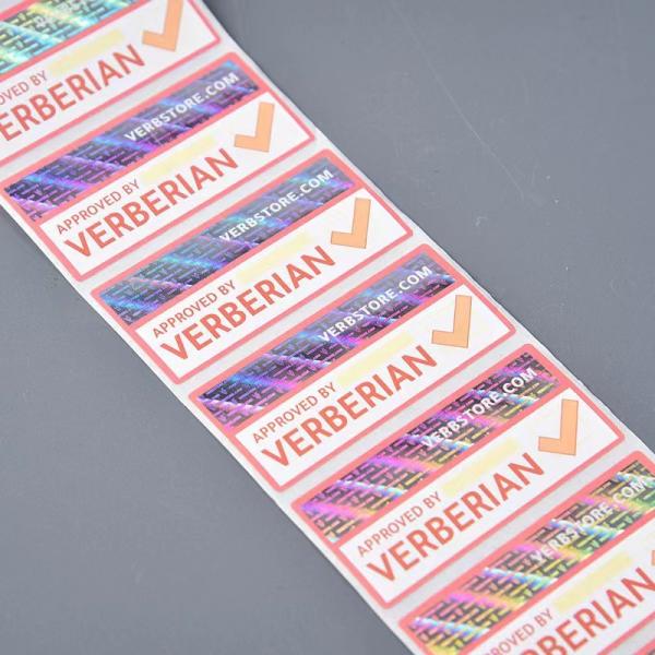 Quality Security Packaging Hologram Sticker Package Holographic Tamper Evident Labels for sale