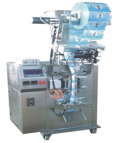 China Stainless Steel Back Side Granule Packing Machine For Coffee / Salt / Sugar for sale