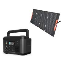 Quality 110V-220V Portable Solar Charging Station , ABS Outdoor Camping Power Supply for sale
