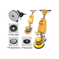 China Electric Single Disc Carpet Floor Cleaning Machine , Aluminium Chassis for sale