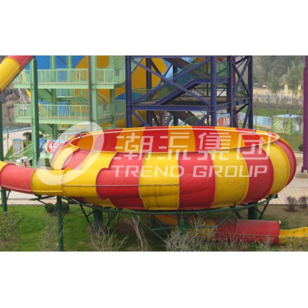 Quality Outdoor Fiberglass Water Slide Games for One Person Per Time , Adult Used in Giant Water Park for sale