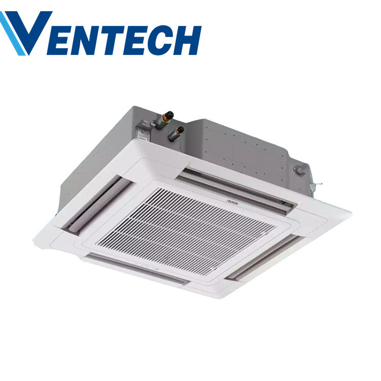 China Indoor Ceiling Cassette FCU Fan Coil Unit For Central Air Conditioner 6000m3/h for sale