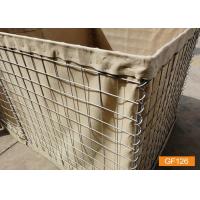China sand filled Mil 10 Hesco Gabion Retaining Wall factory