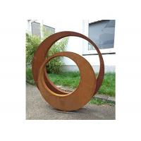 Quality Contemporary Decoration Sculpture Outdoor Corten Steel 3D Sculptures for sale
