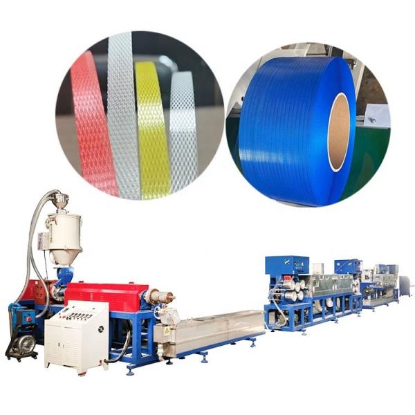 Quality Single Screw 12mm PP Strapping Roll Manufacturing Machine Sandwich for sale