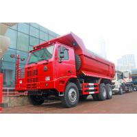china Heavy - Duty Sinotruk Howo Load Dump Truck 6*4 / 30 Tons Tipper Truck