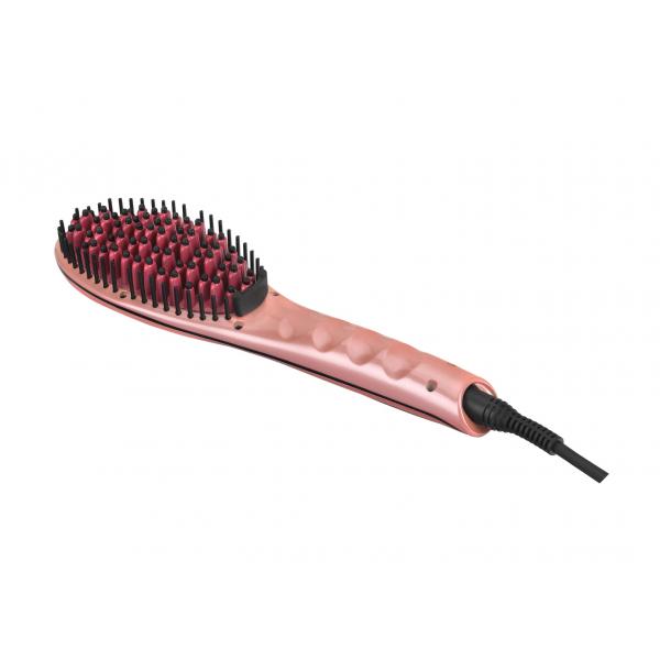 Quality FCC 2.0m Power Cord Hair Styling Tools Ceramic Pro Hair Straightening Brush for sale