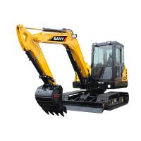 Quality SANY SY55 Crawler Used Mini Digger Earthmoving 6 Ton for sale