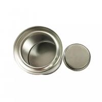Quality MR ETP General Tinplate Food Grade Small Tea Can Round Tin Cans for sale