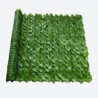 Quality Artificial Hedge Fence With Artificial Ivy Leaves For Outdoor Garden Decoration for sale