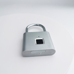Quality OEM ODM Biometric Smart Fingerprint Padlock Outdoor For Bag /D Luggage for sale