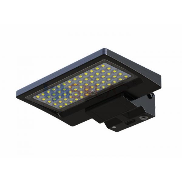 Quality Black 5W 10w Portable Solar Outdoor Lights With Sensor With PC Lens Type II Beam for sale