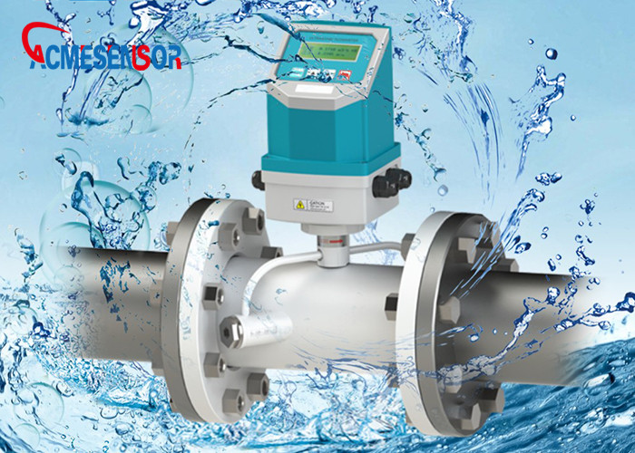 China Clamp Pipe Type Ultrasonic Water Flow Meter Fixed Mounted Ultrasonic Pipe Flow Meter for sale