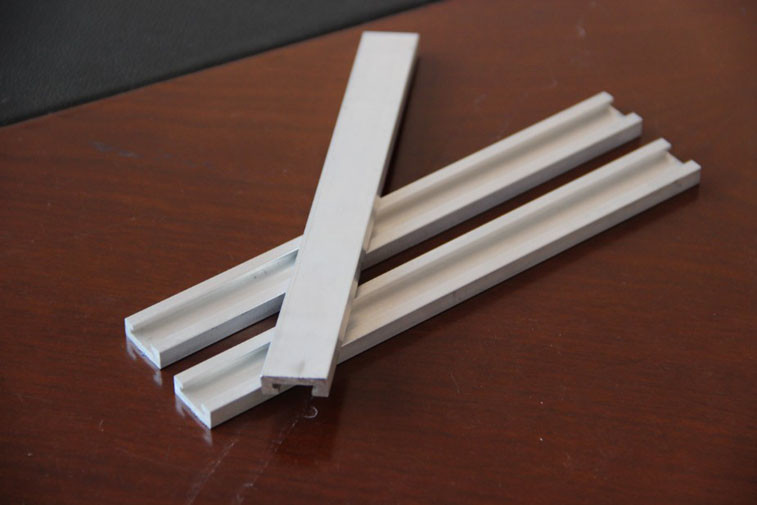 China T Shaped Aluminum Extrusion , Metal Extrusion Profiles For LED Lighting factory