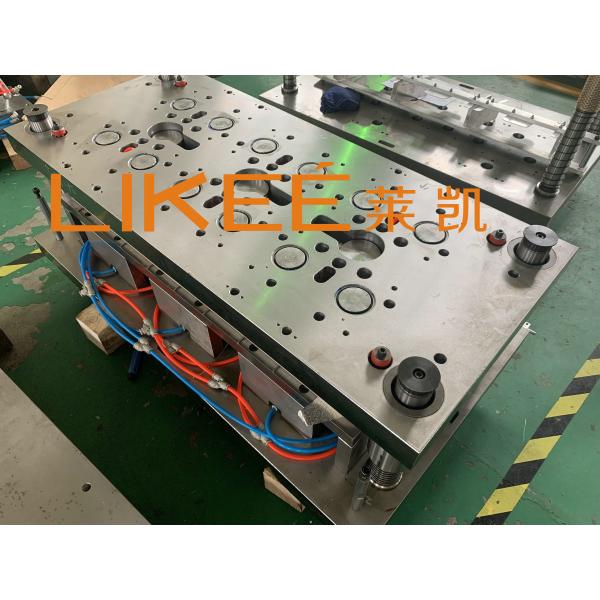 Quality Mitsubishi PLC 3Phase Aluminium Foil Plate Making Machine With Scrap Baler for sale