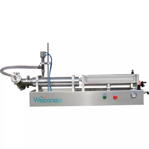 Quality 50-600ML Paste Automated Filling Machine 0.6Mpa For Glass Plastic Bottles for sale
