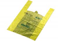 China LDPE / HDPE Plastic Shopping Bags , Die Cut Plastic Bags With Custom Printing factory