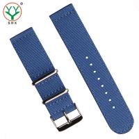 Quality Breathable 22mm Nylon Watch Strap for sale