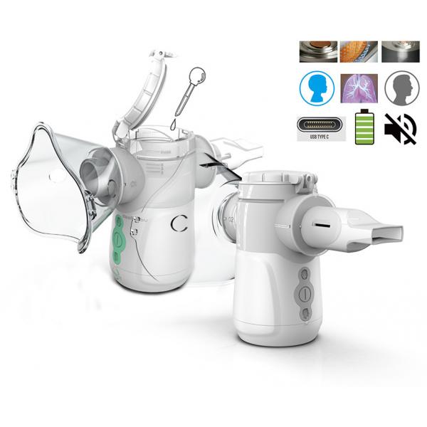 Quality Baby Pediatric Mini Mist Nebulizer Mute Inhalator Portable Cough Nasal Nebuliser for sale