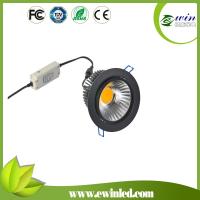 China White/black/silver housing Meanwell Dali dimmable driver 6-50W led downlight/ceiling light factory